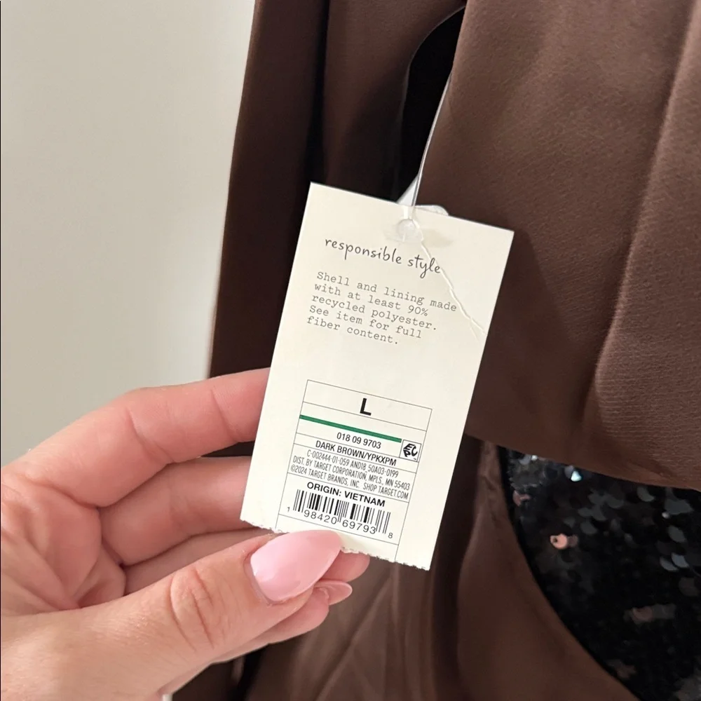a new day Chocolate brown Women's Twist Back Dress - Picture 5 of 7